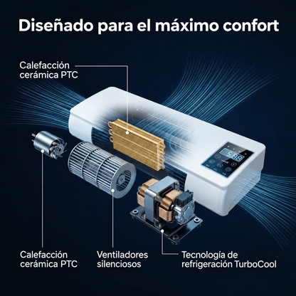 🔥Aire acondicionado venttori -Confort térmico todo el año